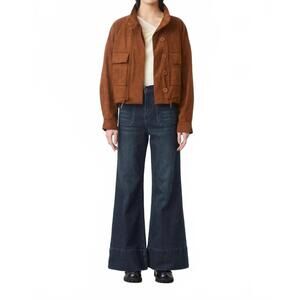 NEW SUNCOO veste dorian utility jackets in choco